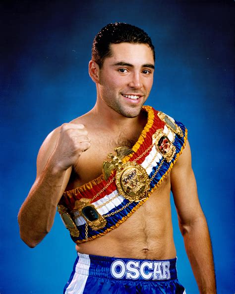 de la hoya record.